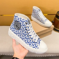 Cheap Versace High Tops Shoes For Men #1256959 Replica Wholesale [$76.00 USD] [ITEM#1256959] on Replica Versace High Tops Shoes