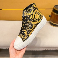 Cheap Versace High Tops Shoes For Men #1256962 Replica Wholesale [$76.00 USD] [ITEM#1256962] on Replica Versace High Tops Shoes