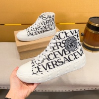 Cheap Versace High Tops Shoes For Men #1256963 Replica Wholesale [$76.00 USD] [ITEM#1256963] on Replica Versace High Tops Shoes