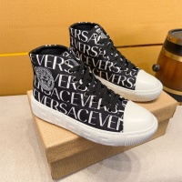 Cheap Versace High Tops Shoes For Men #1256964 Replica Wholesale [$76.00 USD] [ITEM#1256964] on Replica Versace High Tops Shoes