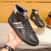 Cheap Versace High Tops Shoes For Men #1256966 Replica Wholesale [$80.00 USD] [ITEM#1256966] on Replica Versace High Tops Shoes