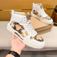 Cheap Versace High Tops Shoes For Men #1256967 Replica Wholesale [$80.00 USD] [ITEM#1256967] on Replica Versace High Tops Shoes