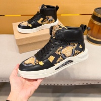 Cheap Versace High Tops Shoes For Men #1256968 Replica Wholesale [$80.00 USD] [ITEM#1256968] on Replica Versace High Tops Shoes