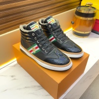 Cheap Gucci High Tops Shoes For Men #1256973 Replica Wholesale [$80.00 USD] [ITEM#1256973] on Replica Gucci High Tops Shoes