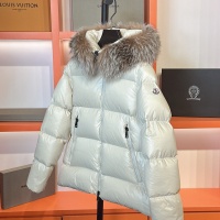 Cheap Moncler Down Feather Coat Long Sleeved For Women #1256989 Replica Wholesale [$210.00 USD] [ITEM#1256989] on Replica Moncler Down Feather Coat