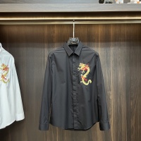 Dolce & Gabbana D&G Shirts Long Sleeved For Men #1257011