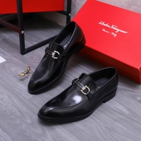 Cheap Salvatore Ferragamo Leather Shoes For Men #1257026 Replica Wholesale [$82.00 USD] [ITEM#1257026] on Replica Salvatore Ferragamo Leather Shoes