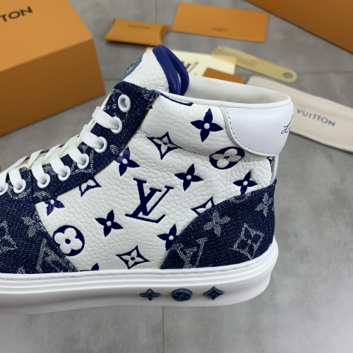 Cheap Louis Vuitton High Tops Shoes For Men #1257035 Replica Wholesale [$155.00 USD] [ITEM#1257035] on Replica Louis Vuitton High Tops Shoes