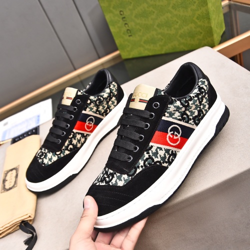 Cheap Gucci Casual Shoes For Men #1257038 Replica Wholesale [$76.00 USD] [ITEM#1257038] on Replica Gucci Casual Shoes