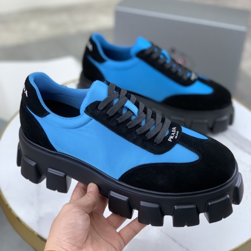 Cheap Prada Casual Shoes For Men #1257076 Replica Wholesale [$98.00 USD] [ITEM#1257076] on Replica Prada Casual Shoes