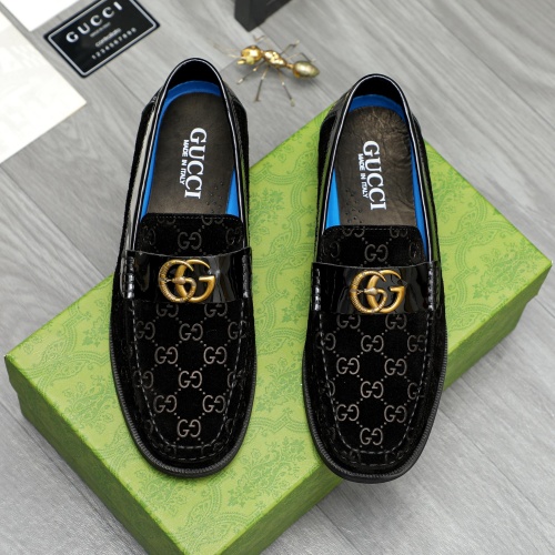 Cheap Gucci Oxfords Shoes For Men #1257087 Replica Wholesale [$88.00 USD] [ITEM#1257087] on Replica Gucci Oxfords Shoes