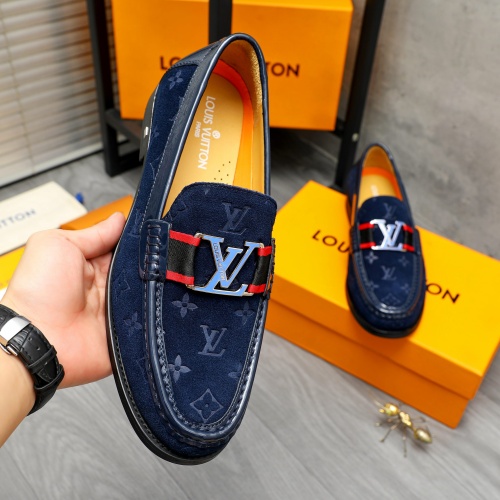 Cheap Louis Vuitton LV Oxfords Shoes For Men #1257095 Replica Wholesale [$88.00 USD] [ITEM#1257095] on Replica Louis Vuitton LV Oxfords Shoes