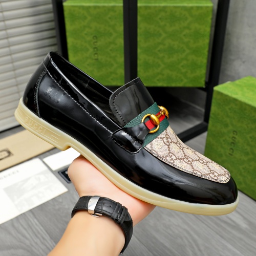 Cheap Gucci Oxfords Shoes For Men #1257103 Replica Wholesale [$96.00 USD] [ITEM#1257103] on Replica Gucci Oxfords Shoes