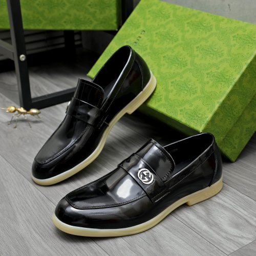 Cheap Gucci Oxfords Shoes For Men #1257105 Replica Wholesale [$96.00 USD] [ITEM#1257105] on Replica Gucci Oxfords Shoes