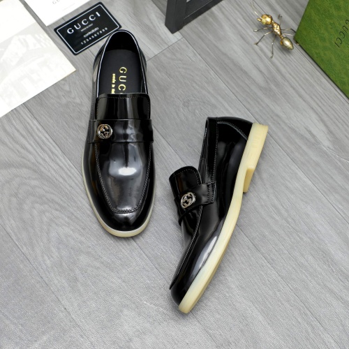 Cheap Gucci Oxfords Shoes For Men #1257105 Replica Wholesale [$96.00 USD] [ITEM#1257105] on Replica Gucci Oxfords Shoes