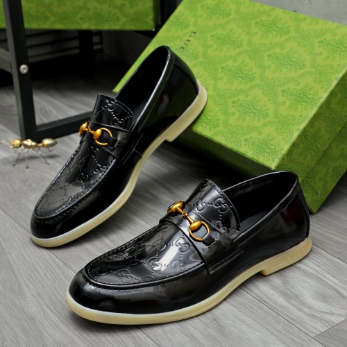 Cheap Gucci Oxfords Shoes For Men #1257106 Replica Wholesale [$96.00 USD] [ITEM#1257106] on Replica Gucci Oxfords Shoes