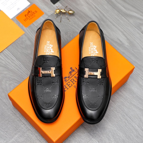 Cheap Hermes Leather Shoes For Men #1257113 Replica Wholesale [$82.00 USD] [ITEM#1257113] on Replica Hermes Leather Shoes