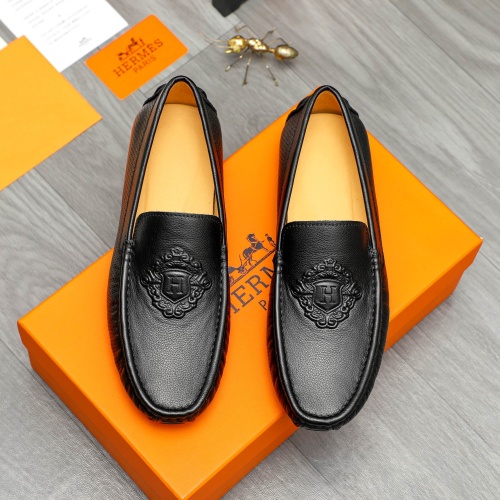 Cheap Hermes Leather Shoes For Men #1257121 Replica Wholesale [$68.00 USD] [ITEM#1257121] on Replica Hermes Leather Shoes