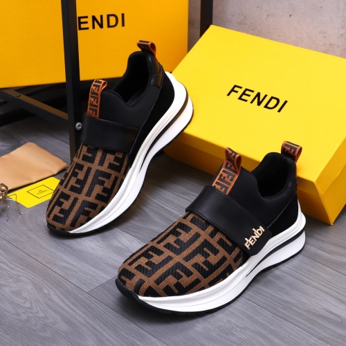 Cheap Fendi Casual Shoes For Men #1257145 Replica Wholesale [$80.00 USD] [ITEM#1257145] on Replica Fendi Casual Shoes