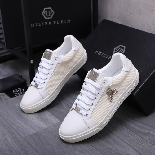 Cheap Philipp Plein PP Casual Shoes For Men #1257155 Replica Wholesale [$72.00 USD] [ITEM#1257155] on Replica Philipp Plein PP Casual Shoes