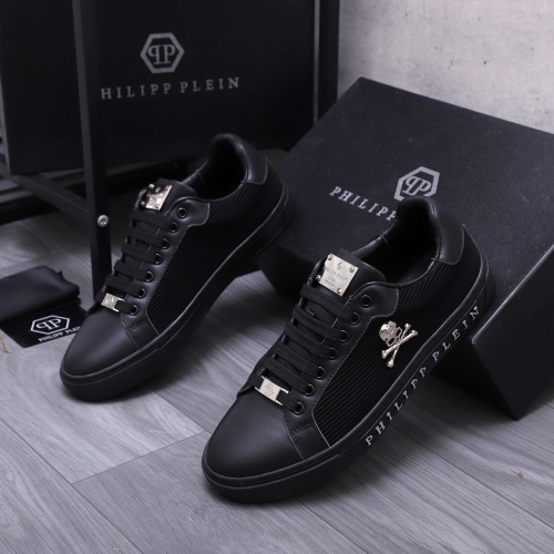 Cheap Philipp Plein PP Casual Shoes For Men #1257156 Replica Wholesale [$72.00 USD] [ITEM#1257156] on Replica Philipp Plein PP Casual Shoes