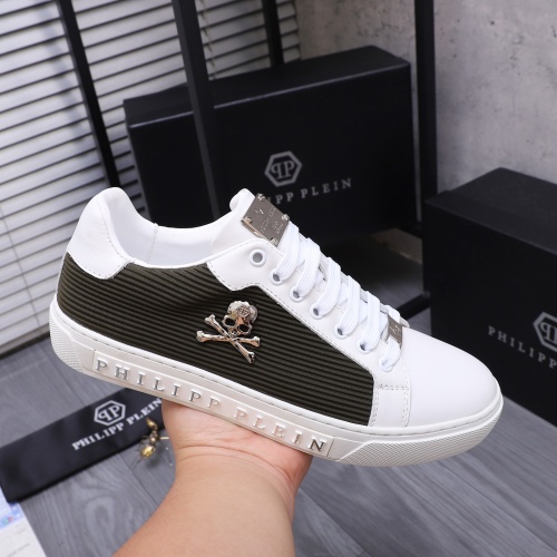 Cheap Philipp Plein PP Casual Shoes For Men #1257157 Replica Wholesale [$72.00 USD] [ITEM#1257157] on Replica Philipp Plein PP Casual Shoes