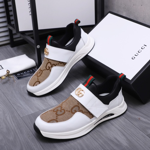 Cheap Gucci Casual Shoes For Men #1257159 Replica Wholesale [$76.00 USD] [ITEM#1257159] on Replica Gucci Casual Shoes