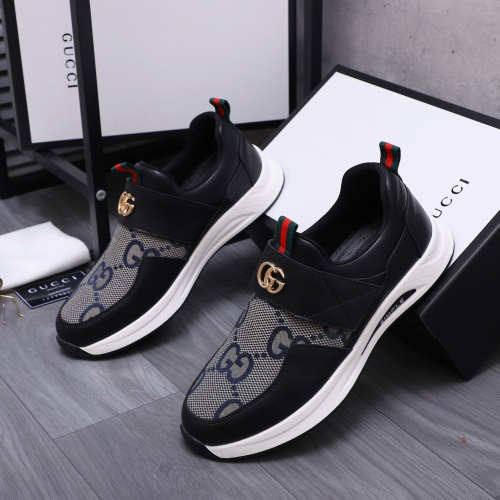 Cheap Gucci Casual Shoes For Men #1257160 Replica Wholesale [$76.00 USD] [ITEM#1257160] on Replica Gucci Casual Shoes