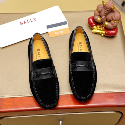 Cheap Bally Leather Shoes For Men #1257165 Replica Wholesale [$72.00 USD] [ITEM#1257165] on Replica Bally Leather Shoes