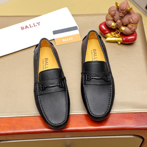 Cheap Bally Leather Shoes For Men #1257166 Replica Wholesale [$72.00 USD] [ITEM#1257166] on Replica Bally Leather Shoes