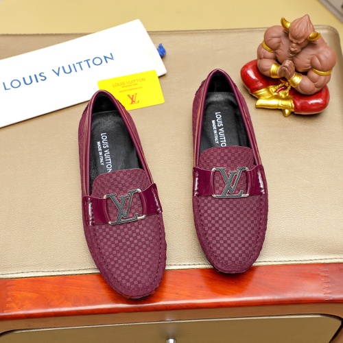 Cheap Louis Vuitton LV Oxfords Shoes For Men #1257181 Replica Wholesale [$68.00 USD] [ITEM#1257181] on Replica Louis Vuitton LV Oxfords Shoes