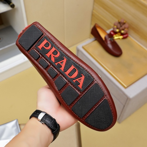 Cheap Prada Leather Shoes For Men #1257184 Replica Wholesale [$68.00 USD] [ITEM#1257184] on Replica Prada Leather Shoes