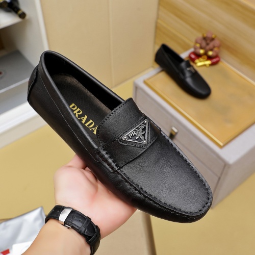 Cheap Prada Leather Shoes For Men #1257185 Replica Wholesale [$68.00 USD] [ITEM#1257185] on Replica Prada Leather Shoes