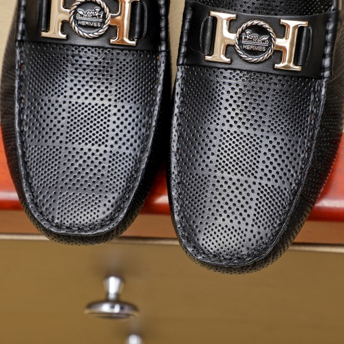 Cheap Hermes Leather Shoes For Men #1257192 Replica Wholesale [$68.00 USD] [ITEM#1257192] on Replica Hermes Leather Shoes