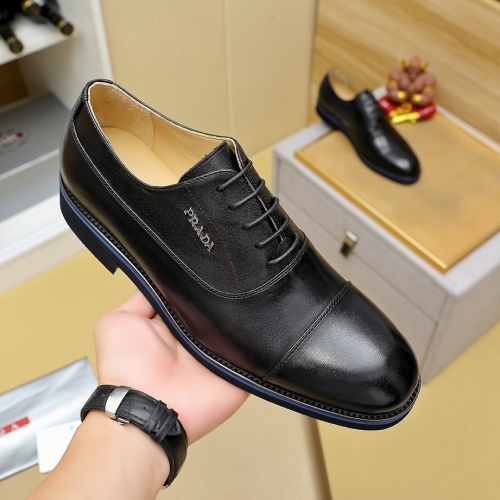 Cheap Prada Leather Shoes For Men #1257196 Replica Wholesale [$96.00 USD] [ITEM#1257196] on Replica Prada Leather Shoes