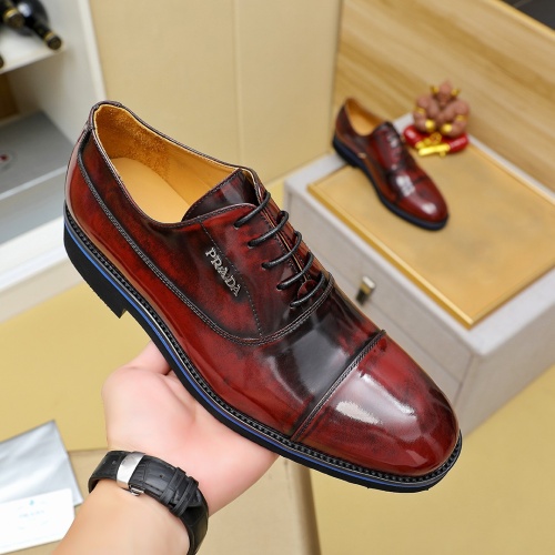 Cheap Prada Leather Shoes For Men #1257197 Replica Wholesale [$96.00 USD] [ITEM#1257197] on Replica Prada Leather Shoes