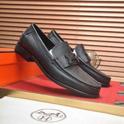 Cheap Hermes Leather Shoes For Men #1257210 Replica Wholesale [$98.00 USD] [ITEM#1257210] on Replica Hermes Leather Shoes