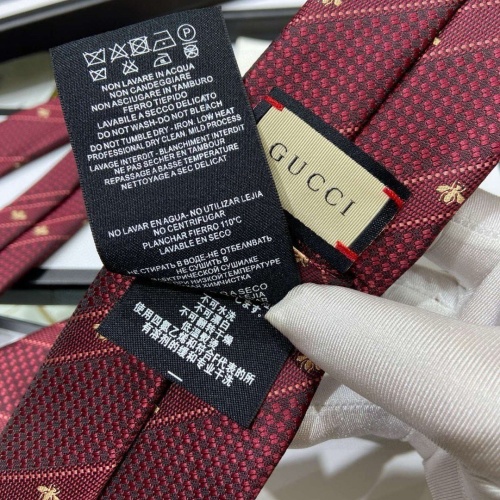 Cheap Gucci Necktie For Men #1257251 Replica Wholesale [$38.00 USD] [ITEM#1257251] on Replica Gucci Necktie