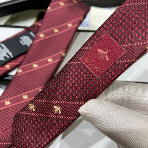 Cheap Gucci Necktie For Men #1257251 Replica Wholesale [$38.00 USD] [ITEM#1257251] on Replica Gucci Necktie