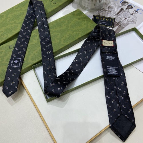 Cheap Gucci Necktie For Men #1257253 Replica Wholesale [$38.00 USD] [ITEM#1257253] on Replica Gucci Necktie