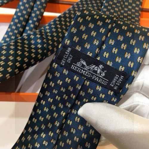 Cheap Hermes Necktie For Men #1257304 Replica Wholesale [$38.00 USD] [ITEM#1257304] on Replica Hermes Necktie