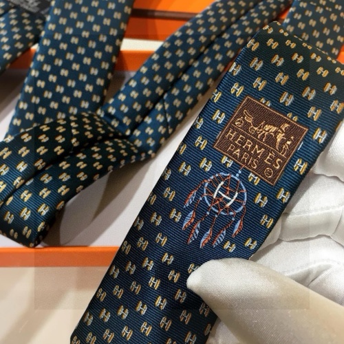 Cheap Hermes Necktie For Men #1257304 Replica Wholesale [$38.00 USD] [ITEM#1257304] on Replica Hermes Necktie