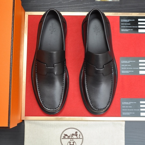 Cheap Hermes Leather Shoes For Men #1257340 Replica Wholesale [$118.00 USD] [ITEM#1257340] on Replica Hermes Leather Shoes