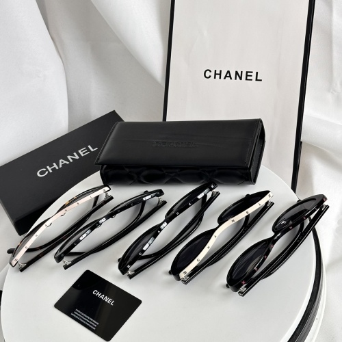 Cheap Chanel AAA Quality Sunglasses #1257345 Replica Wholesale [$45.00 USD] [ITEM#1257345] on Replica Chanel AAA Quality Sunglasses