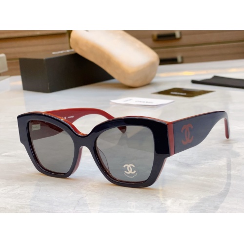 Cheap Chanel AAA Quality Sunglasses #1257352 Replica Wholesale [$52.00 USD] [ITEM#1257352] on Replica Chanel AAA Quality Sunglasses