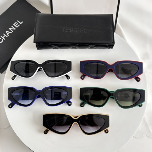 Cheap Chanel AAA Quality Sunglasses #1257358 Replica Wholesale [$52.00 USD] [ITEM#1257358] on Replica Chanel AAA Quality Sunglasses