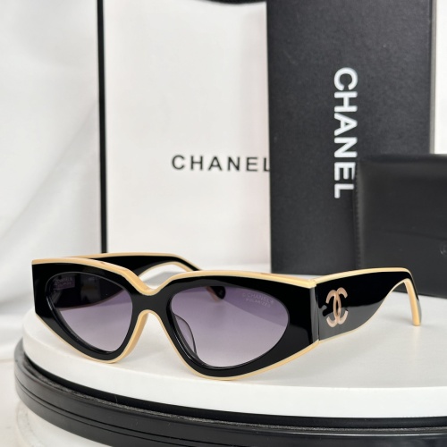 Cheap Chanel AAA Quality Sunglasses #1257359 Replica Wholesale [$52.00 USD] [ITEM#1257359] on Replica Chanel AAA Quality Sunglasses