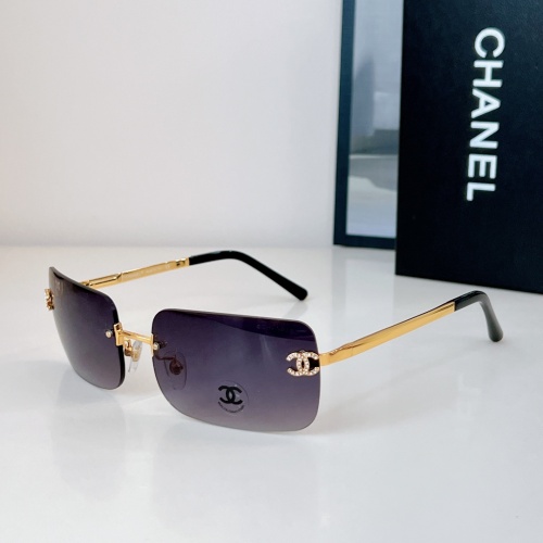 Cheap Chanel AAA Quality Sunglasses #1257367 Replica Wholesale [$60.00 USD] [ITEM#1257367] on Replica Chanel AAA Quality Sunglasses