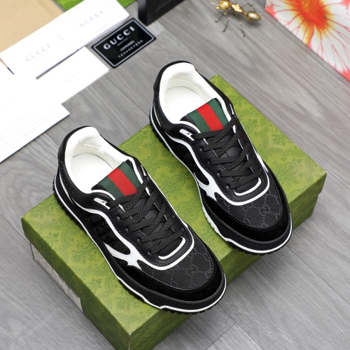 Cheap Gucci Casual Shoes For Men #1257376 Replica Wholesale [$96.00 USD] [ITEM#1257376] on Replica Gucci Casual Shoes