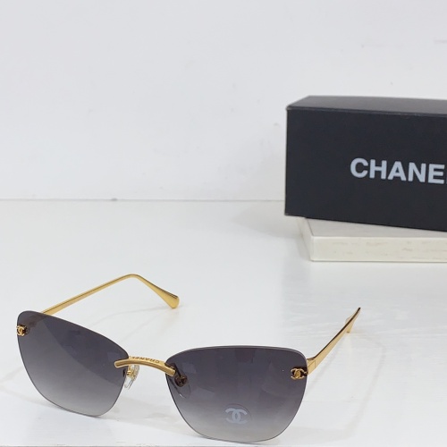 Cheap Chanel AAA Quality Sunglasses #1257382 Replica Wholesale [$64.00 USD] [ITEM#1257382] on Replica Chanel AAA Quality Sunglasses